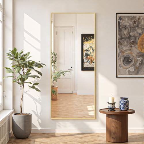 Mirror Full Length 56"x21", Rectangle Full Body Floor Mirrors - Image 2