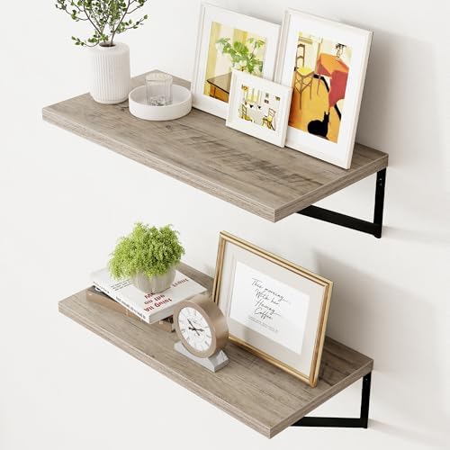 Axeman 12 Inch Deep Floating Shelves by Axeman