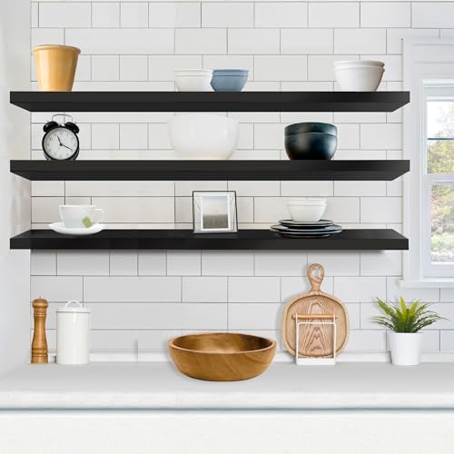 Sorbus Floating Shelves for Wall Storage - Image 2