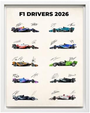 InkFlow Posters Motorsport Canvas Poster by InkFlowPosters