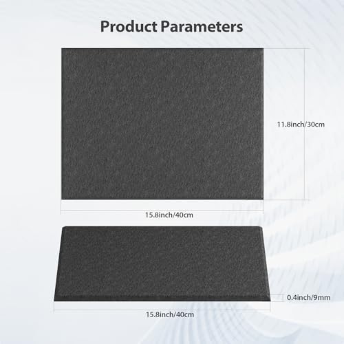 12 Pack Rectangle Acoustic Panels Self Adhesive Sound Proof Foam - Image 6