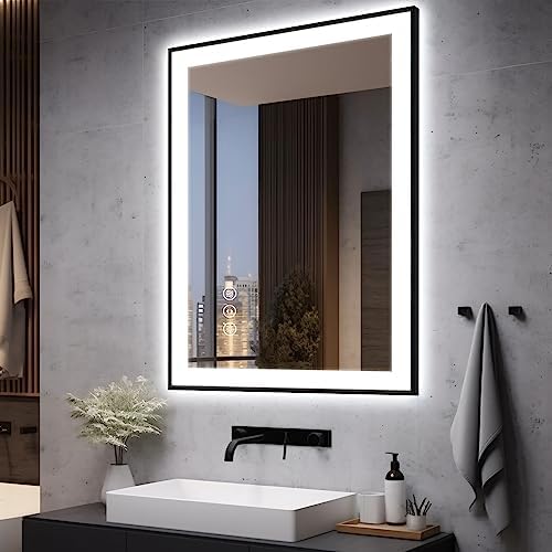 EchosLife 28x36 LED Bathroom Mirror by EchosLife