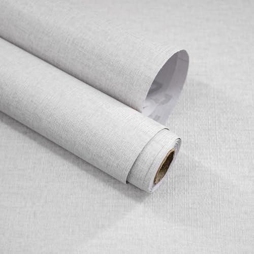 Grasscloth Peel and Stick Wallpaper Textured Contact Paper 15.7inch x 393.7inch by lenify