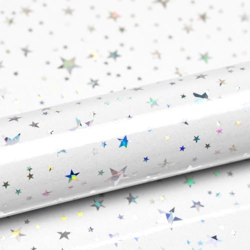 JPK White Holographic Star Wallpaper - Image 5