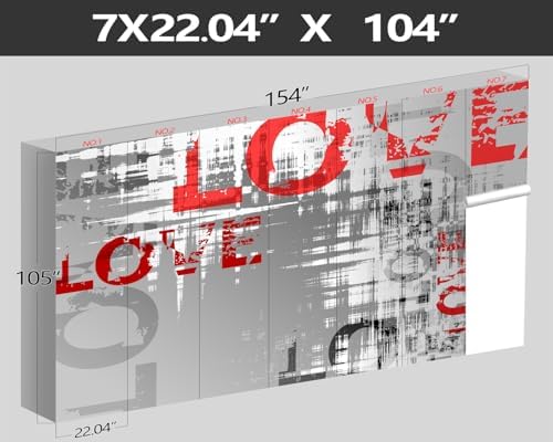 XMPMBM-Graffiti Art backsplash Large Decorative Wallpaper Colorful Alphabet - Image 4