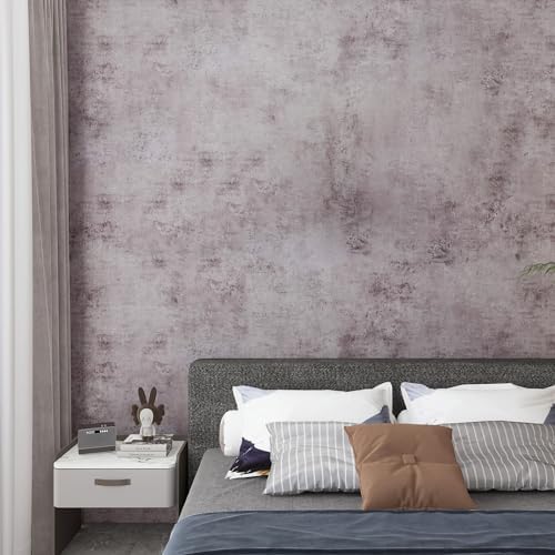 BOMENG Concrete Wallpaper Peel and Stick Metallic Bathroom Wall Paper - Image 3