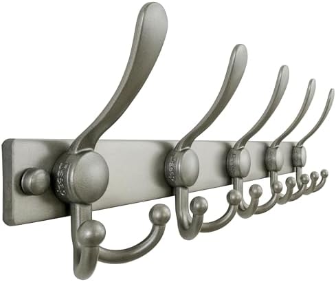 Dseap Coat Rack Wall Mount, Heavy Duty 12-Gauge Base vs Flimsy 1mm, by Dseap