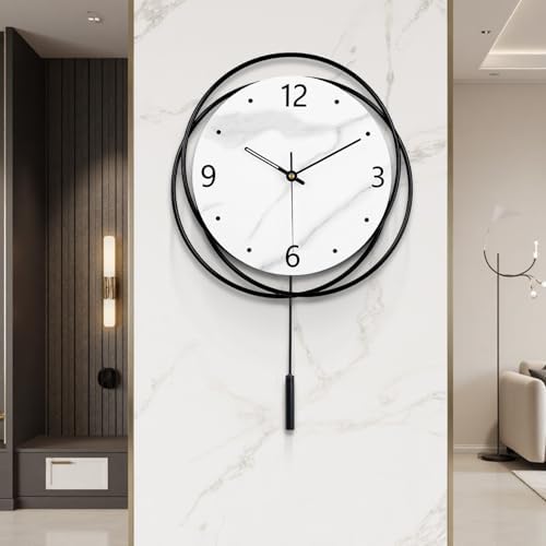 Decorative Wall Clock Silent Non-Ticking Quality Quartz Battery Operated - Image 7