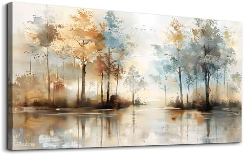 Lapremoly Boho Wall Decor For Living Room Framed Wall Art for Bedroom Abstract by Lapremoly