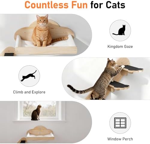 XiaZ Cat Wall Hammock Mounted Bed - Image 4