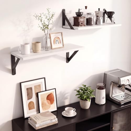 Wall Shelves 6 Inch Deep, 16 x 6 Set of 2 - Image 4