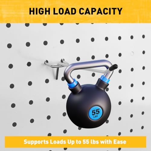 ELEAD 105-Piece 4 Inch Pegboard Hooks, Heavy Duty Peg Board Organizer - Image 6