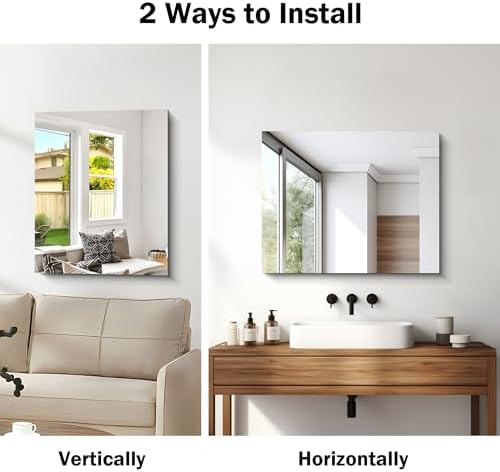 CILIBER Frameless Mirror, 24x30 Mirrors - Image 7