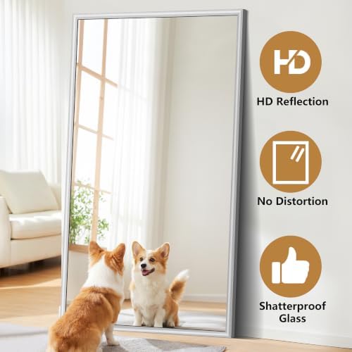 FORBATH Bathroom Mirror for Over Sink, 60x36 Inch Silver Wall Mirror - Image 4
