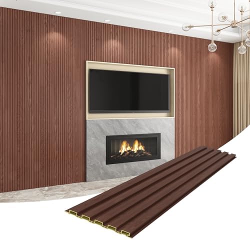 Slat Wall Panel 8-Pack, 108’’x6.3’’ by Unknown