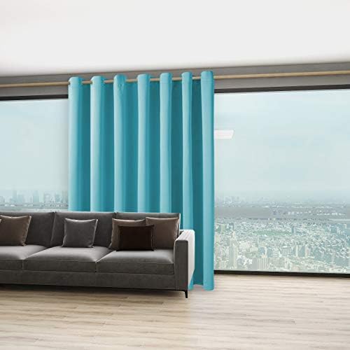 BONZER Extra Wide Room Divider Curtain Total Privacy Wall Screen Partitions - Image 5