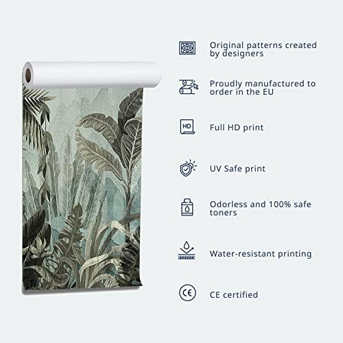 artgeist - Premium Wall Mural Wallpaper, Living Room Stone Wall 98x69 Inch - Image 7