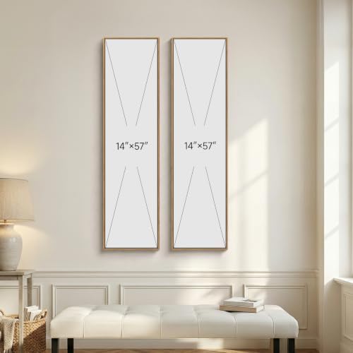 Large Framed Vertical Wall Art - Image 6