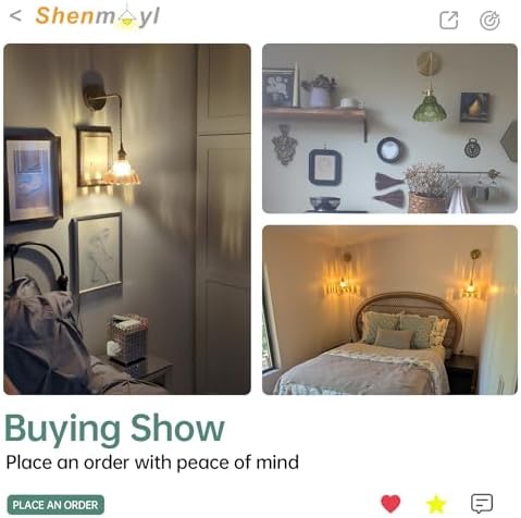 Shenmoyl Vintage Wall Sconce - Image 5