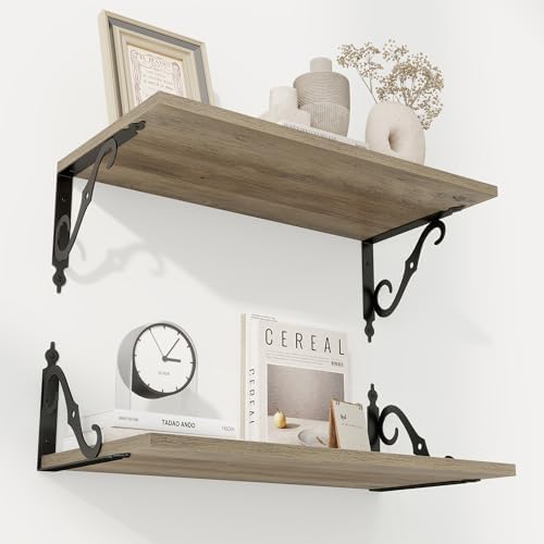 RICHFOCUS 12 Inch Deep Floating Shelves by RICHFOCUS