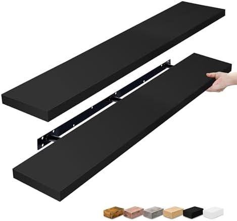 Sorbus Floating Shelves for Wall Storage by Sorbus