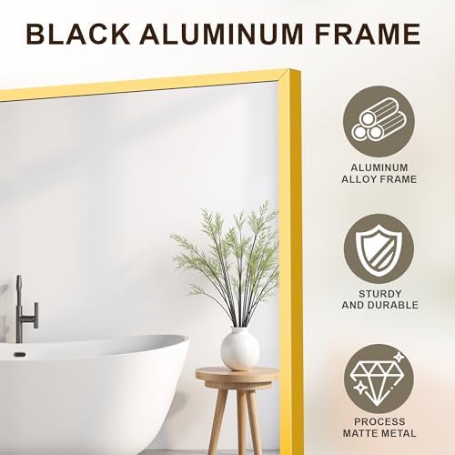 FICTOR Bathroom Vanity Mirror for Over Sink - Image 5