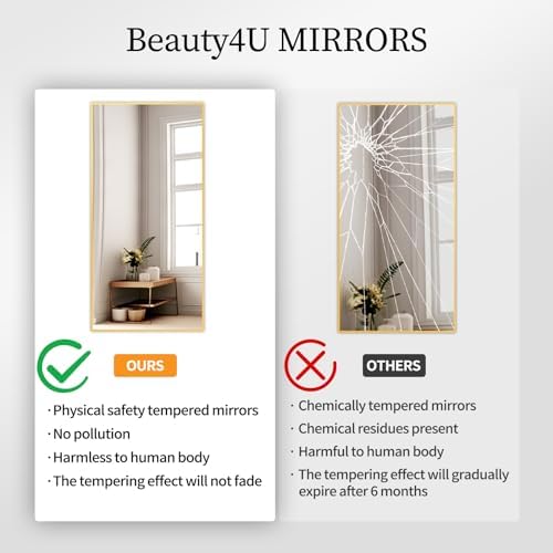 Beauty4U 71" x 32" Full Length Mirror - Image 5