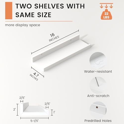Picture Ledge Shelf, Floating Shelves - Image 3