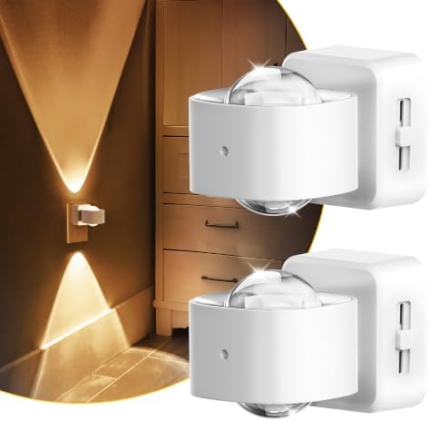 L LOHAS LED Night Lights Plug into Wall, Night Light Projector Light Sensor by LLOHASLED
