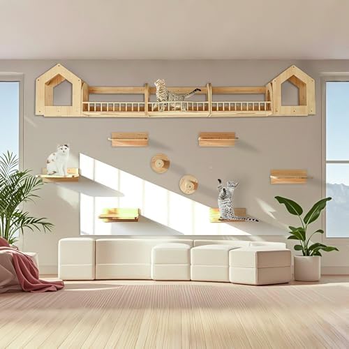 Cat Wall Shelves and Furniture Set - Image 2