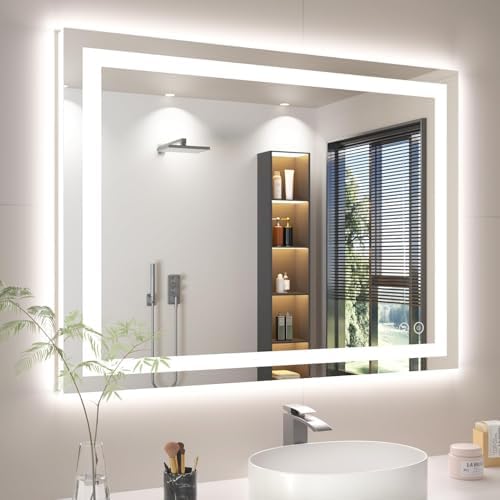 40"x30" LED Bathroom Mirror by Rpoesx