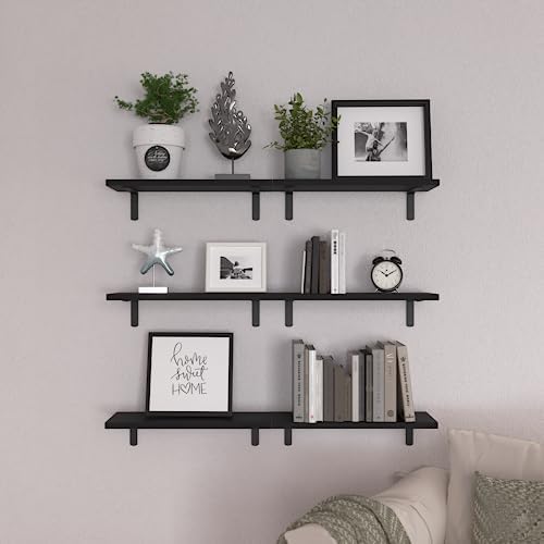 WOPITUES Floating Shelves Set of 6 - Image 6