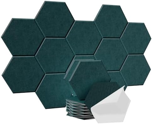 Acoustic Panels, Magrowill 12-Pack Soundproof Wall Panels 12 X 10 X 0.4 Inches by Magrowill