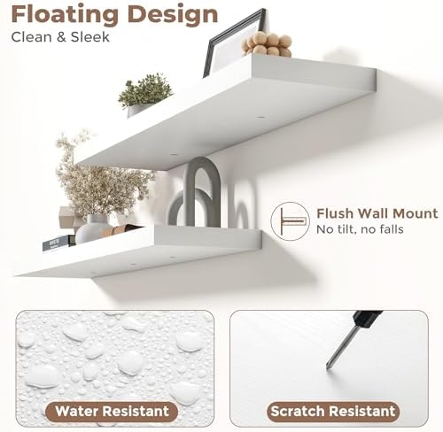 36 Inch Floating Shelves for Wall - Image 4