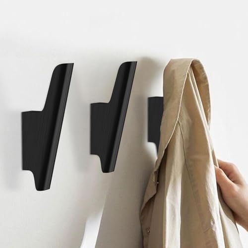 Wood Wall Hooks 4 Pack Coat Hooks Wall Mount, Towel Hooks - Image 2