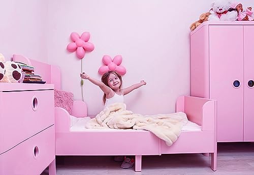 15.7"x394" Pink Peel and Stick Wallpaper - Image 4