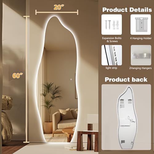 Irregular Led Mirror Full Length - Image 3