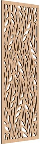 Ortonville Decorative Pierced Fretwork Wood Wall Panels, 19 3/8"W x 49 3/8"H x by EkenaMillwork