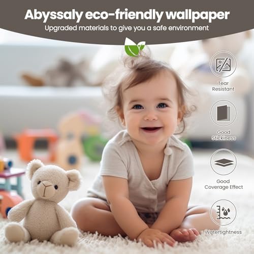 Taupe Peel and Stick Self Adhesive Wallpaper Countertop Contact Paper - Image 3