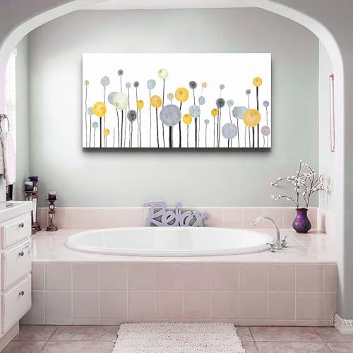 MHARTK66 Abstract Canvas Wall Art Dandelion Modern Minimalist Wall Decor – - Image 5