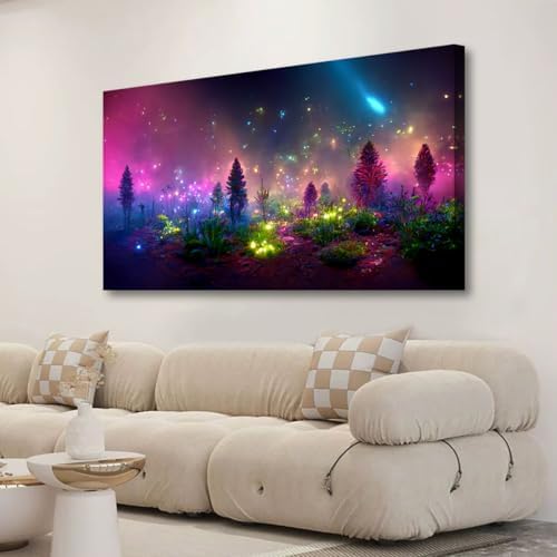 Fantastic Starry light Canvas Wall Art by HaichuangDecorArt