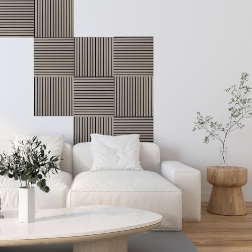 IZODEKOR Wood Acoustic Wall Panels 23.5"x23.5" - Image 4