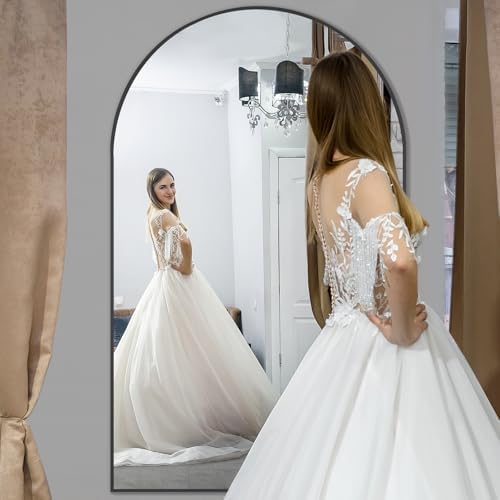 MELOMOIR Arched Full Length Mirror, Large Full Body Mirror - Image 5