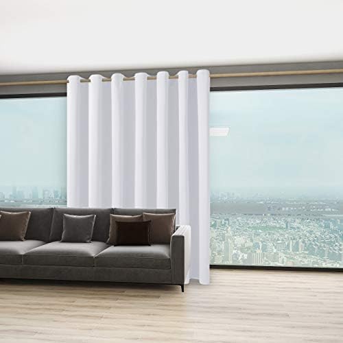 BONZER Extra Wide Room Divider Curtain Screen Partitions - Image 5