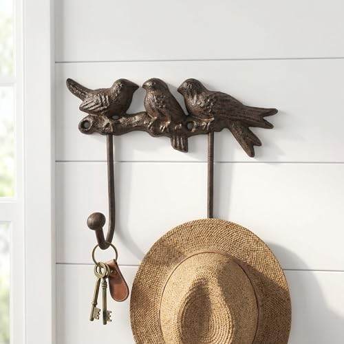 Vintage Cast Iron Bird Wall Hook - Image 6