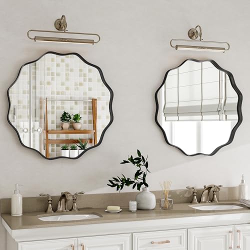 Wavy Round Mirror - Image 2