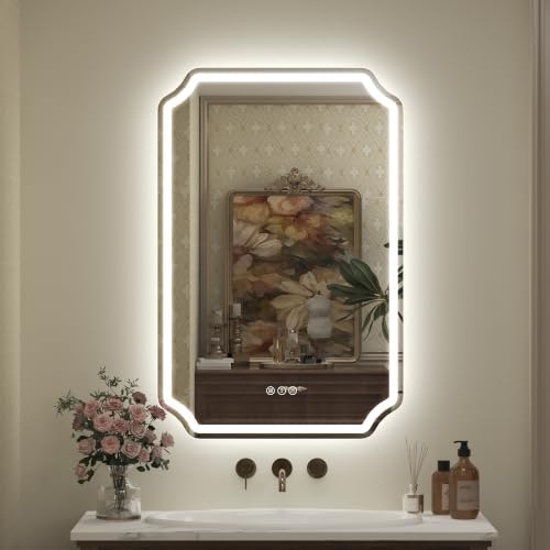 24x36 Inch LED Lighted Bathroom Vanity Mirror by CHARMOR