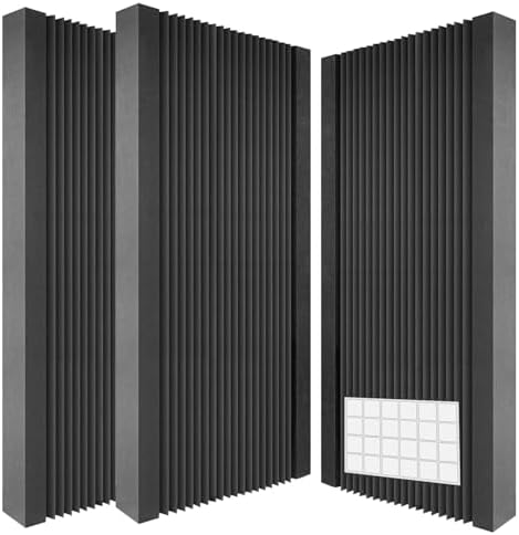 Garvee 2-Pack Acoustic Panels 48"X24"X2" Sound Proof Foam Panels by Garvee