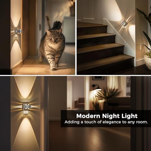 L LOHAS LED Night Light Projector, Night Lights Plug into Wall Light Sensor - Image 5