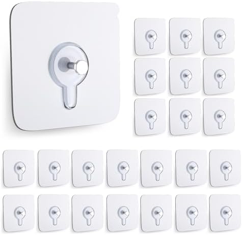 24PCS Picture Hangers Without Nails, Wall Hangers Without Nails, Adhesive Wall by Unknown